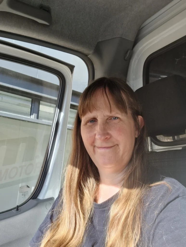 Claire in Van Bio Photo